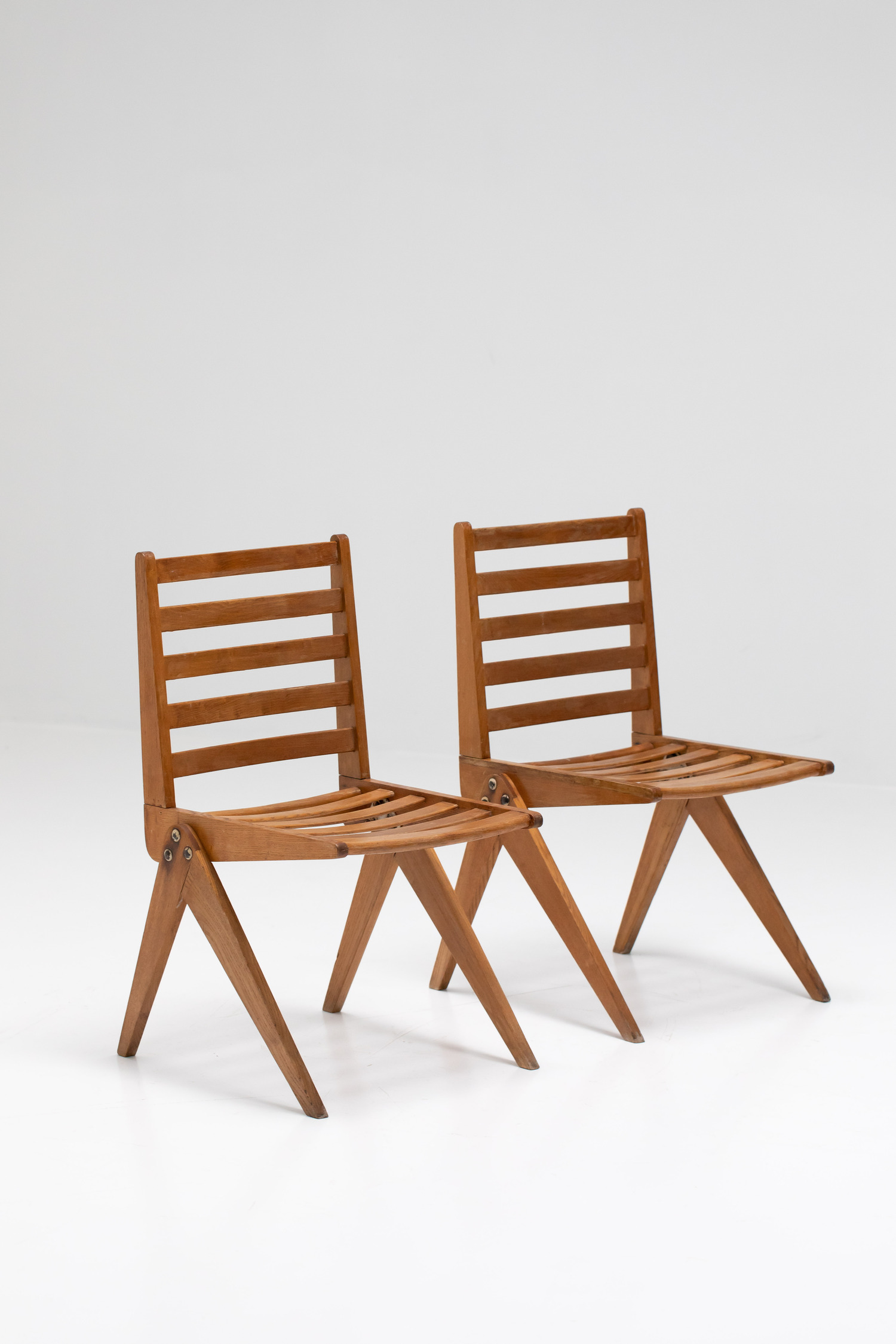 Pierre Jeanneret chairs 